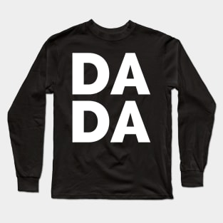 Dada Shirt, Dad Shirts, Fathers Long Sleeve T-Shirt